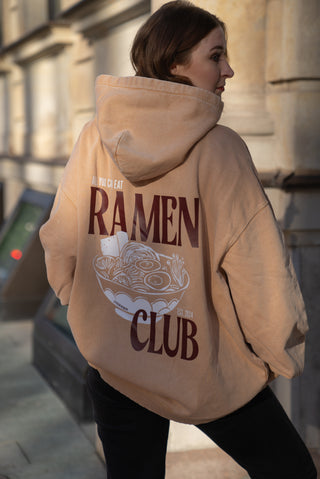 RAMEN HOODIE LATTE