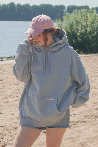 ALL GOOD HOODIE VINTAGE BLUE