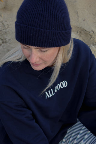 ALL GOOD SWEATER NAVY