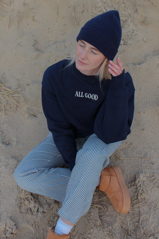 ALL GOOD SWEATER NAVY