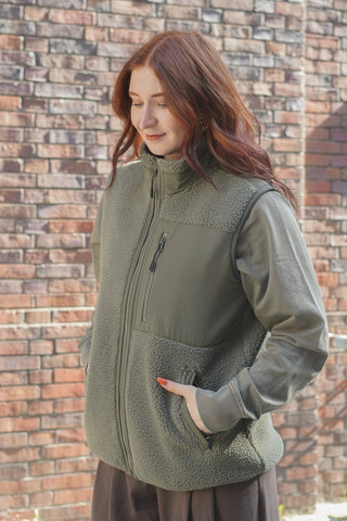 BASIC VEST KHAKI