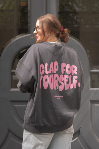 CLAP SWEATER PINK