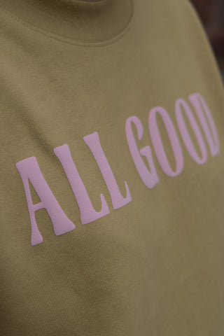 ALL GOOD SWEATER BIG OLIVE