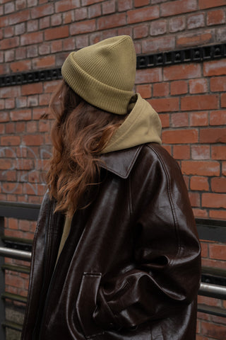 FISHERMAN BEANIE OLIVE