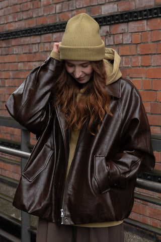 FISHERMAN BEANIE OLIVE