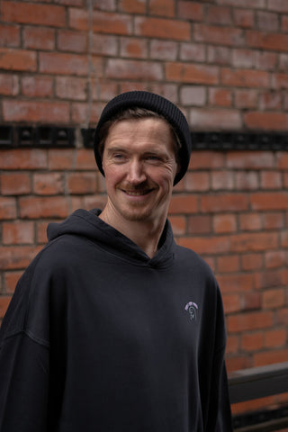 FISHERMAN BEANIE BLACK