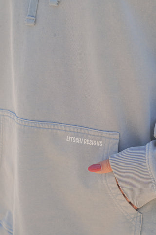 ALL GOOD HOODIE VINTAGE BLUE