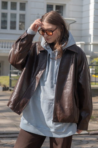 ALL GOOD HOODIE VINTAGE BLUE